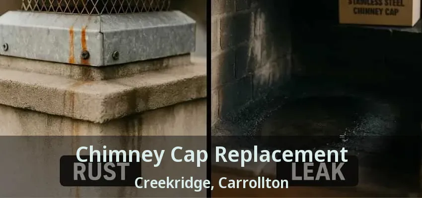 Chimney Cap Replacement Creekridge, Carrollton - TX