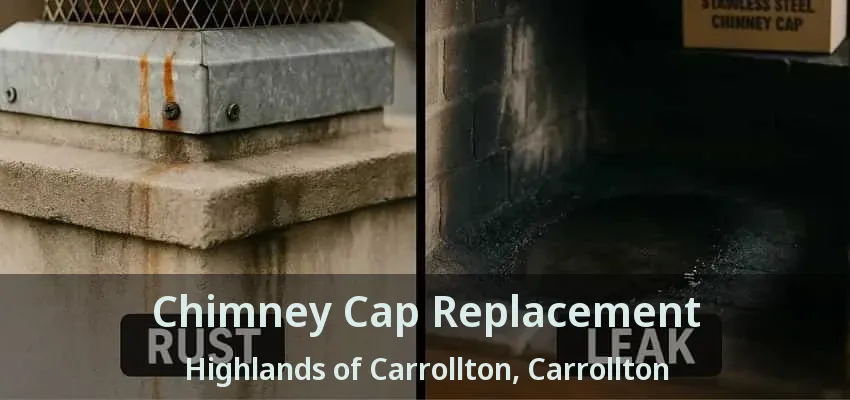 Chimney Cap Replacement Highlands of Carrollton, Carrollton - TX