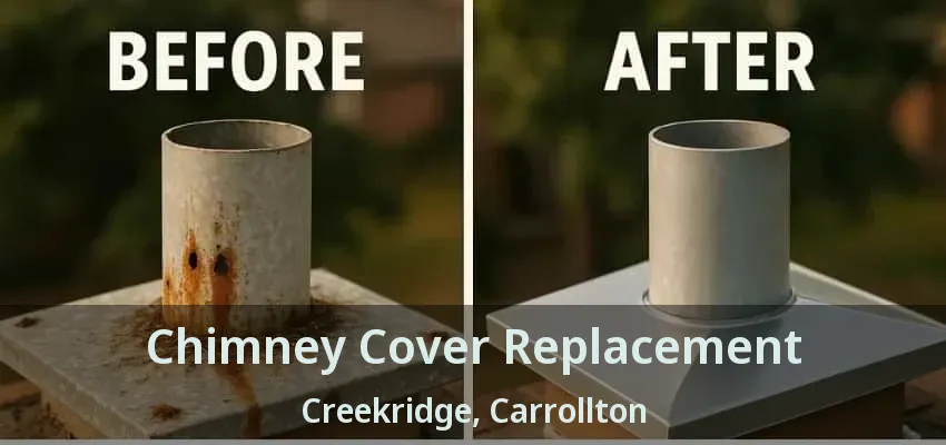 Chimney Cover Replacement Creekridge, Carrollton - TX