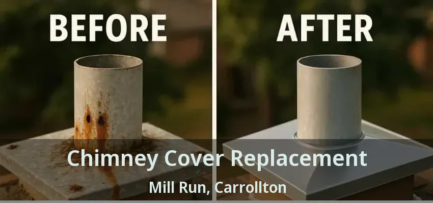 Chimney Cover Replacement Mill Run, Carrollton - TX