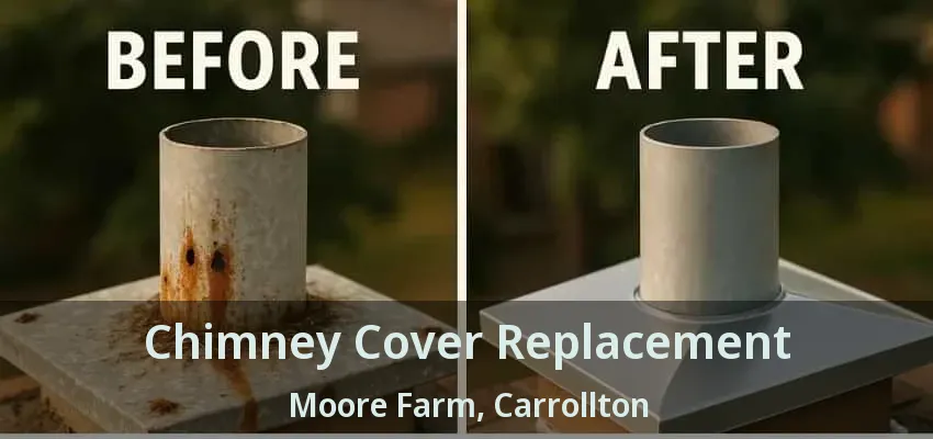 Chimney Cover Replacement Moore Farm, Carrollton - TX
