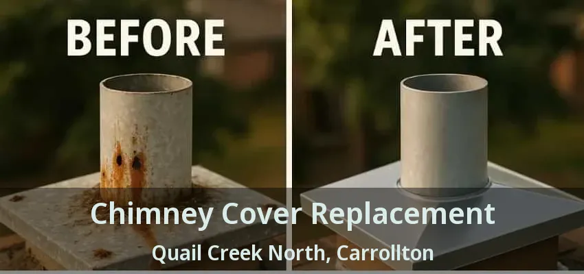 Chimney Cover Replacement Quail Creek North, Carrollton - TX