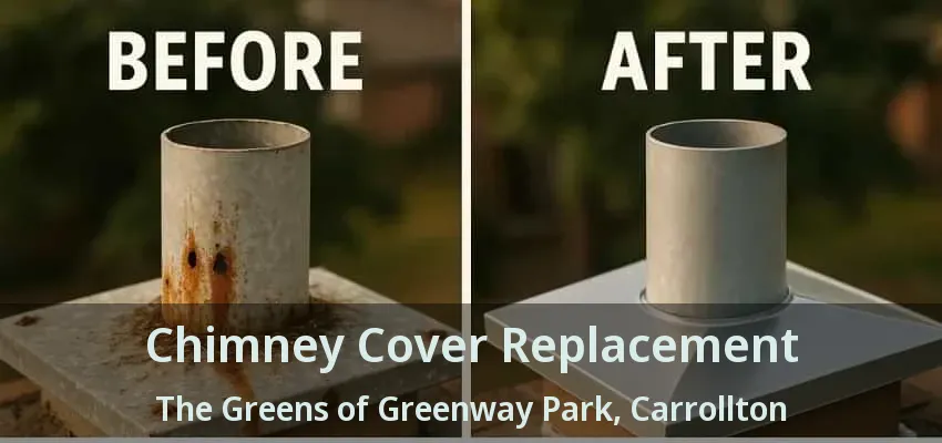 Chimney Cover Replacement The Greens of Greenway Park, Carrollton - TX