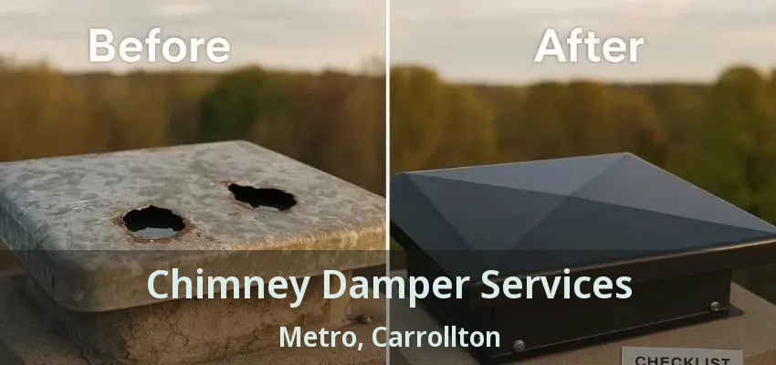 Chimney Damper Services Metro, Carrollton - TX
