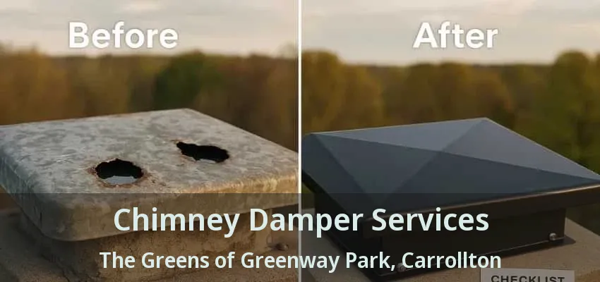 Chimney Damper Services The Greens of Greenway Park, Carrollton - TX