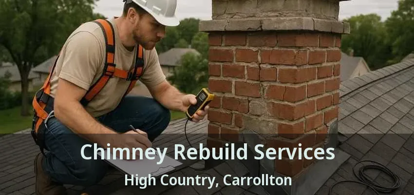 Chimney Rebuild Services High Country, Carrollton - TX