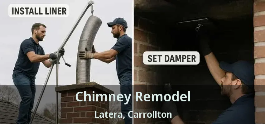Chimney Remodel Latera, Carrollton - TX