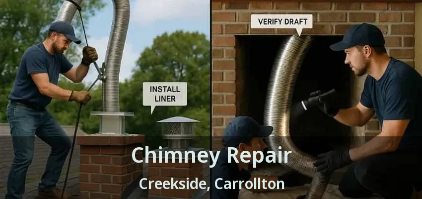 Chimney Repair Creekside, Carrollton - TX