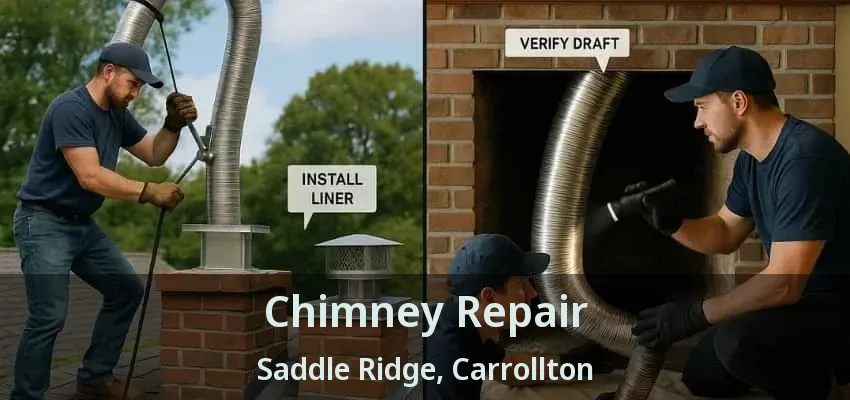 Chimney Repair Saddle Ridge, Carrollton - TX