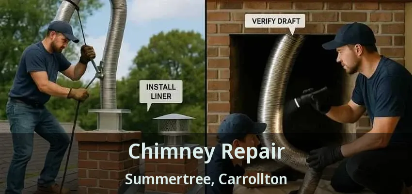 Chimney Repair Summertree, Carrollton - TX