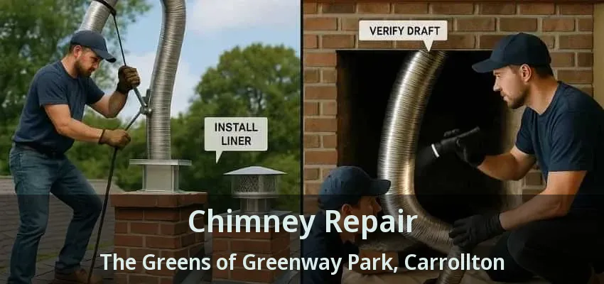 Chimney Repair The Greens of Greenway Park, Carrollton - TX