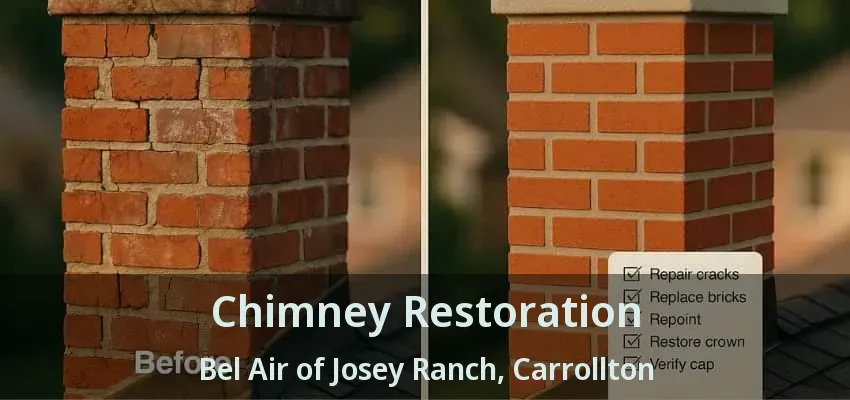 Chimney Restoration Bel Air of Josey Ranch, Carrollton - TX