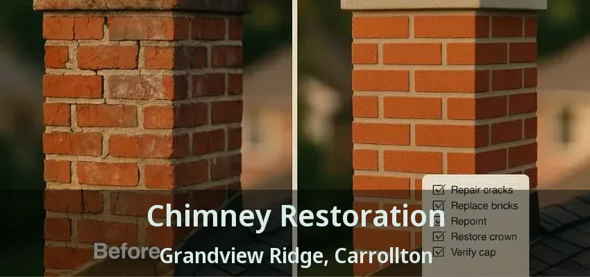 Chimney Restoration Grandview Ridge, Carrollton - TX