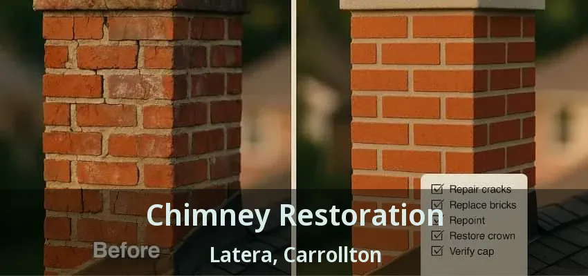 Chimney Restoration Latera, Carrollton - TX