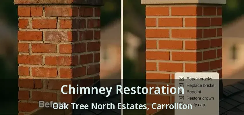 Chimney Restoration Oak Tree North Estates, Carrollton - TX