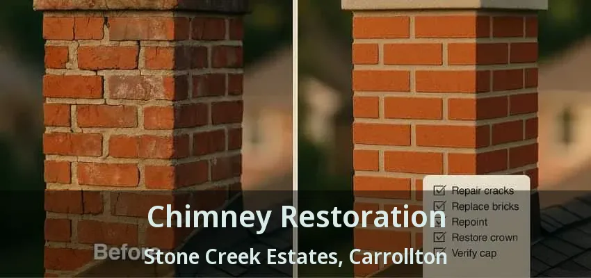 Chimney Restoration Stone Creek Estates, Carrollton - TX