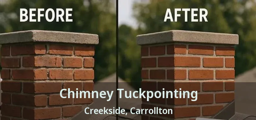 Chimney Tuckpointing Creekside, Carrollton - TX