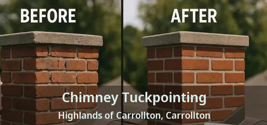 Chimney Tuckpointing Highlands of Carrollton, Carrollton - TX