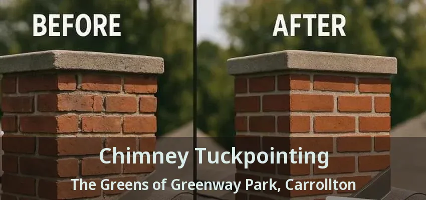 Chimney Tuckpointing The Greens of Greenway Park, Carrollton - TX