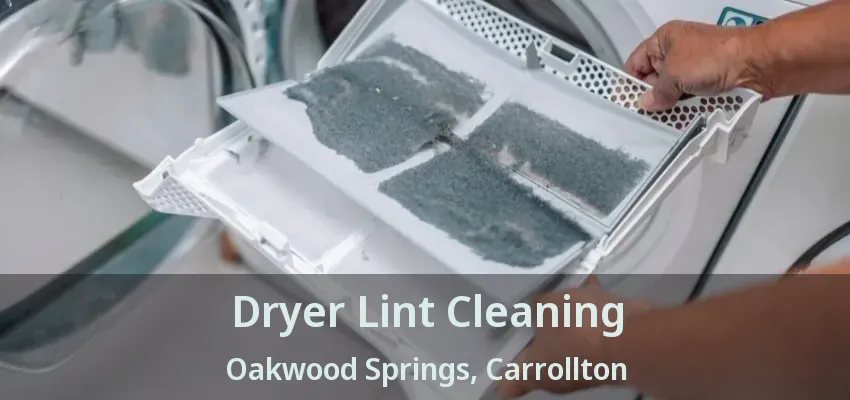 Dryer Lint Cleaning Oakwood Springs, Carrollton - TX