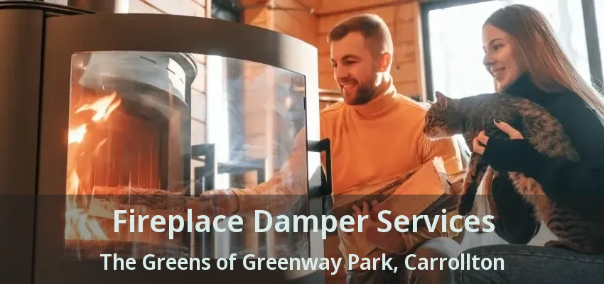 Fireplace Damper Services The Greens of Greenway Park, Carrollton - TX