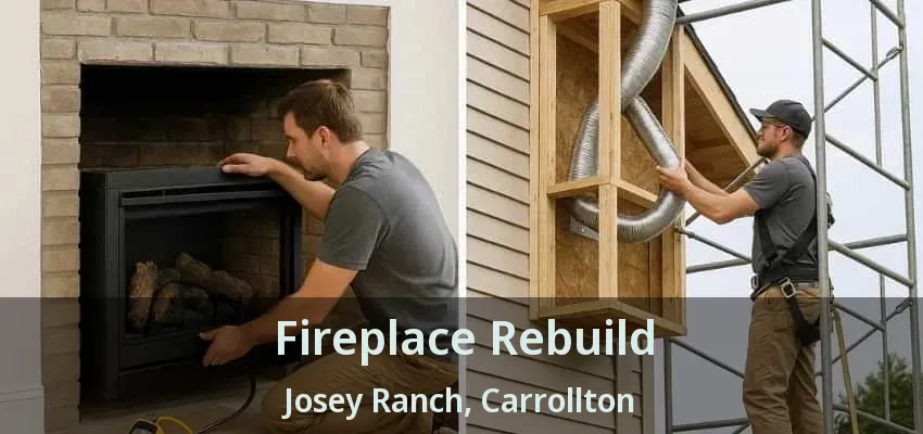 Fireplace Rebuild Josey Ranch, Carrollton - TX