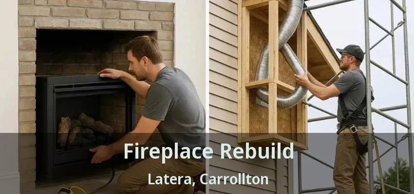 Fireplace Rebuild Latera, Carrollton - TX