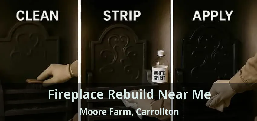 Fireplace Rebuild Near Me Moore Farm, Carrollton - TX
