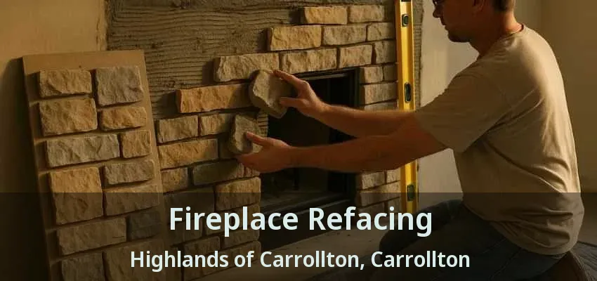Fireplace Refacing Highlands of Carrollton, Carrollton - TX