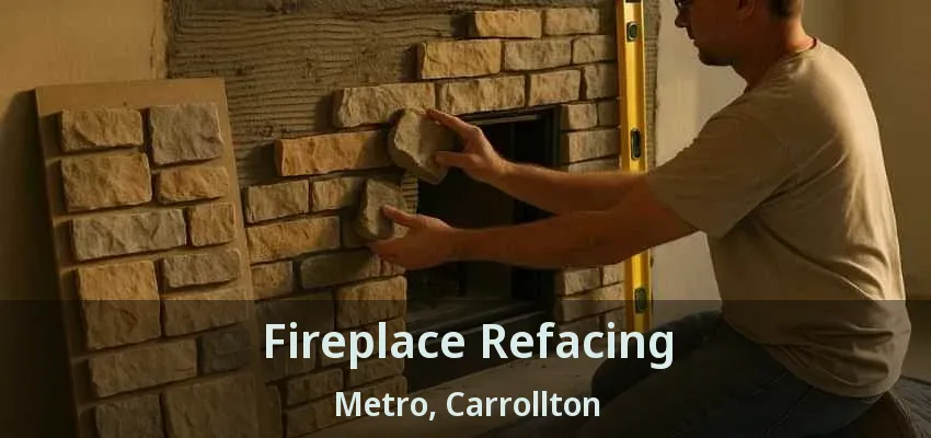 Fireplace Refacing Metro, Carrollton - TX