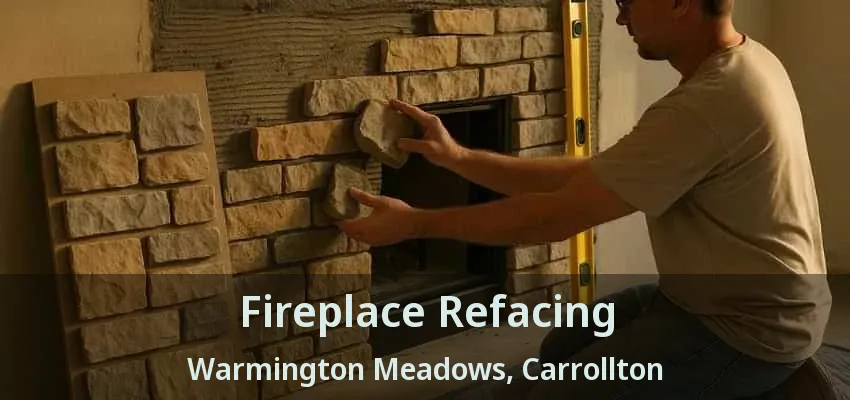Fireplace Refacing Warmington Meadows, Carrollton - TX