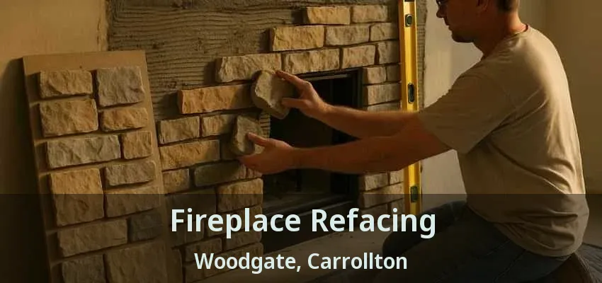 Fireplace Refacing Woodgate, Carrollton - TX