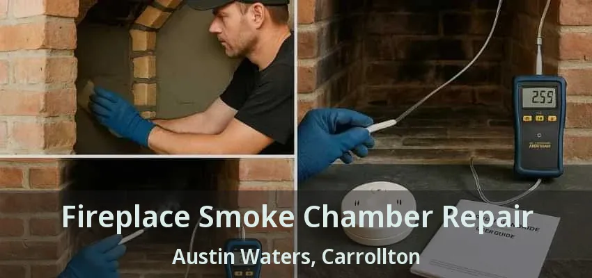 Fireplace Smoke Chamber Repair Austin Waters, Carrollton - TX