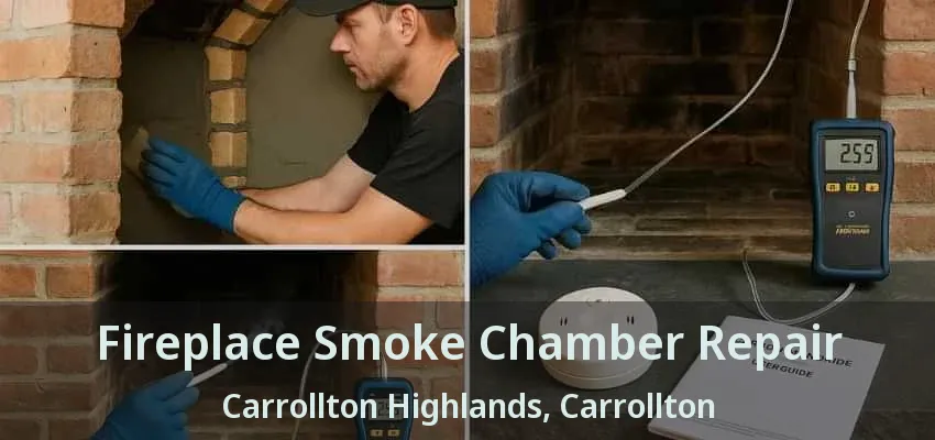Fireplace Smoke Chamber Repair Carrollton Highlands, Carrollton - TX