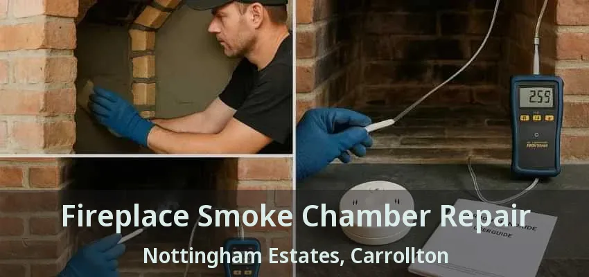 Fireplace Smoke Chamber Repair Nottingham Estates, Carrollton - TX