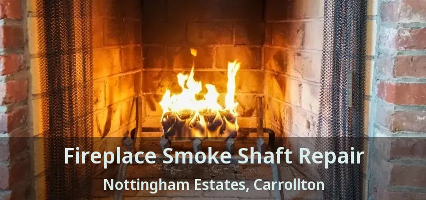 Fireplace Smoke Shaft Repair Nottingham Estates, Carrollton - TX