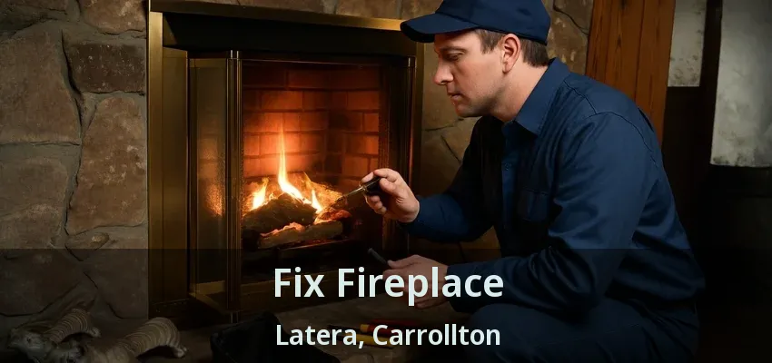 Fix Fireplace Latera, Carrollton - TX