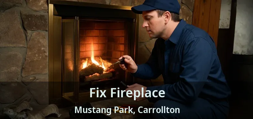 Fix Fireplace Mustang Park, Carrollton - TX