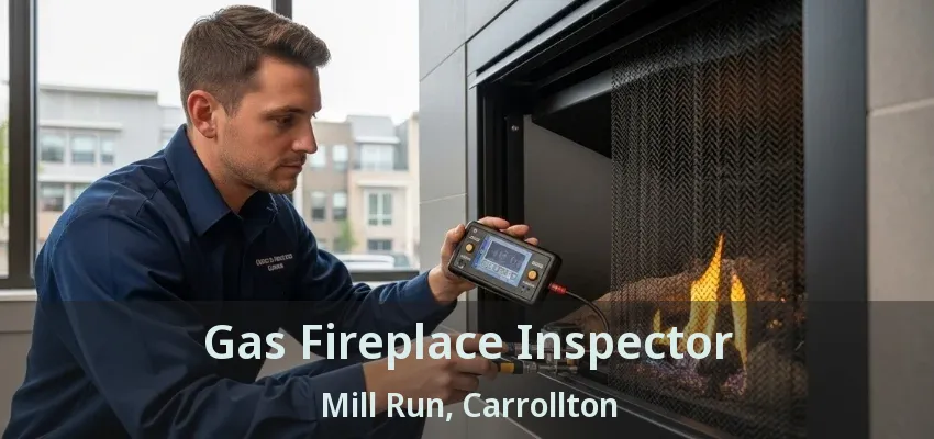 Gas Fireplace Inspector Mill Run, Carrollton - TX