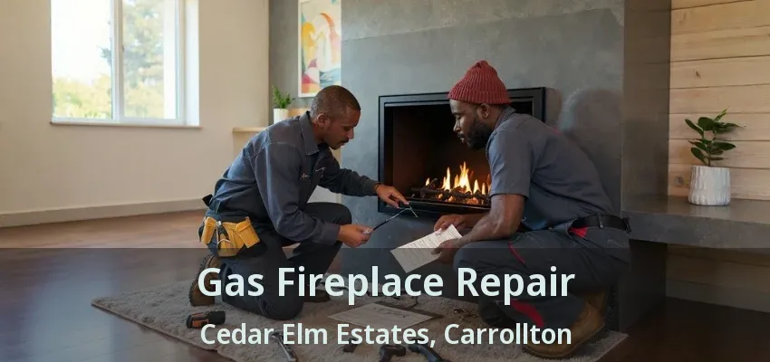 Gas Fireplace Repair Cedar Elm Estates, Carrollton - TX