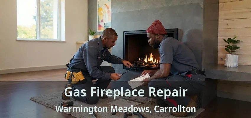 Gas Fireplace Repair Warmington Meadows, Carrollton - TX