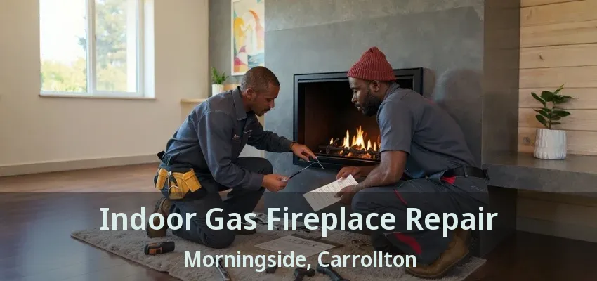 Indoor Gas Fireplace Repair Morningside, Carrollton - TX