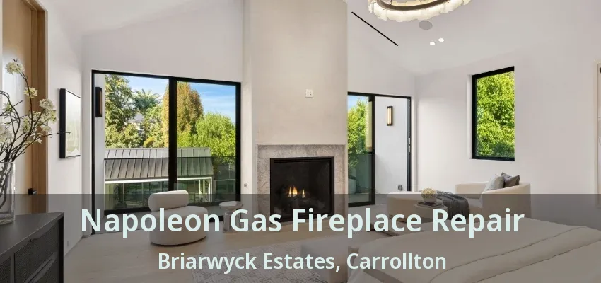 Napoleon Gas Fireplace Repair Briarwyck Estates, Carrollton - TX