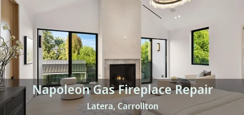 Napoleon Gas Fireplace Repair Latera, Carrollton - TX