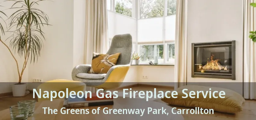 Napoleon Gas Fireplace Service The Greens of Greenway Park, Carrollton - TX