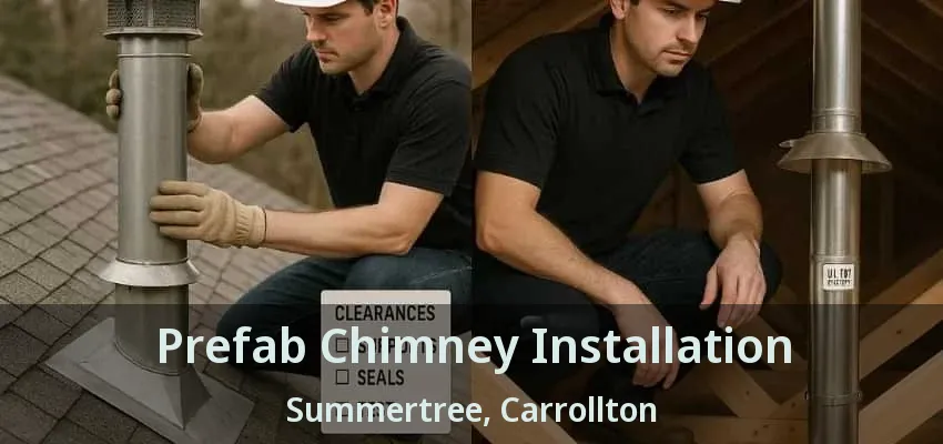 Prefab Chimney Installation Summertree, Carrollton - TX