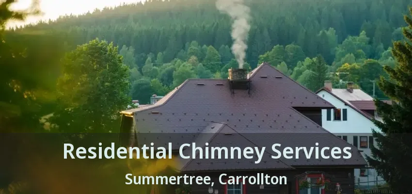 Residential Chimney Services Summertree, Carrollton - TX