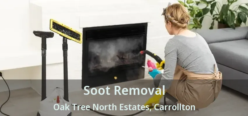 Soot Removal Oak Tree North Estates, Carrollton - TX