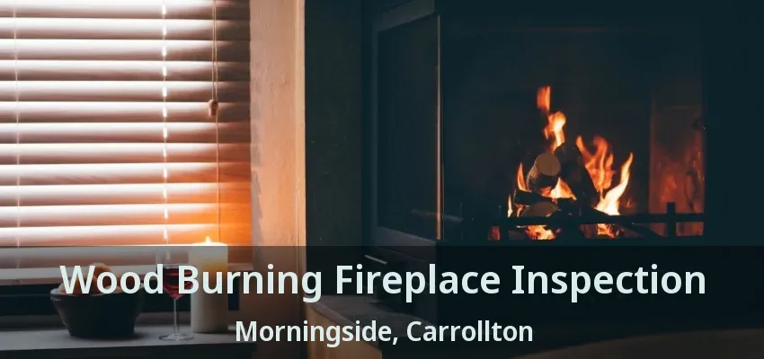 Wood Burning Fireplace Inspection Morningside, Carrollton - TX