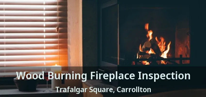 Wood Burning Fireplace Inspection Trafalgar Square, Carrollton - TX